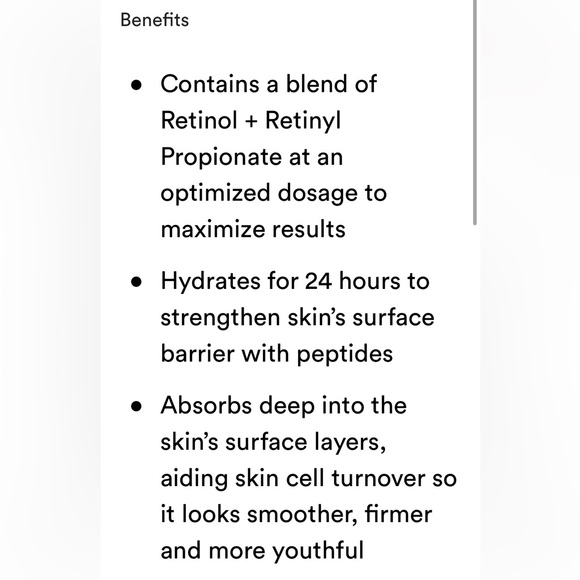 NIB First Aid Beauty Firming Cream and 0.3% Retinol Complex Serum Set - Picture 13 of 14